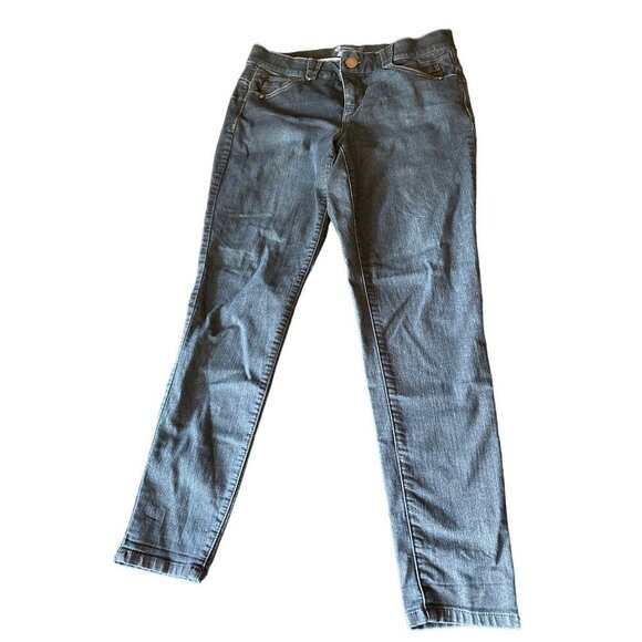 Democracy Women's "Ab"solution Ankle Skinny Jeans 14W Dark Wash Denim - Picture 1 of 5